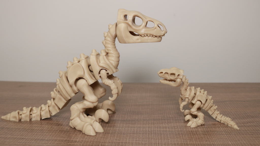 Articulated Velociraptor Figurine