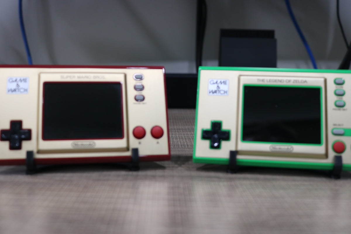 Minimalist Display Stand for Nintendo Game and Watch