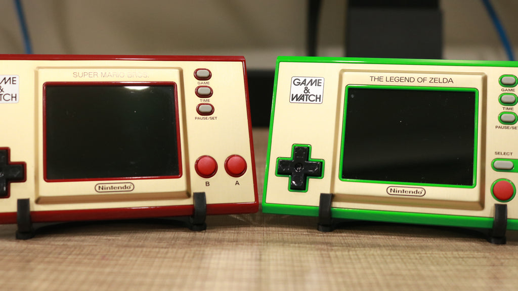 Minimalist Display Stand for Nintendo Game and Watch