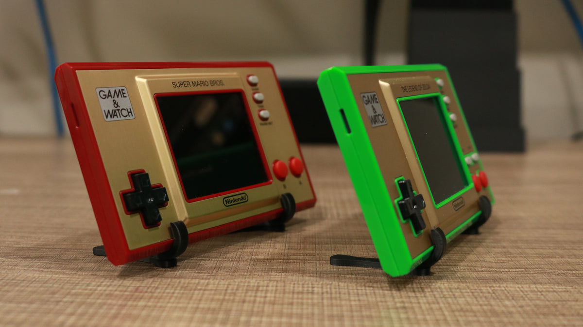 Minimalist Display Stand for Nintendo Game and Watch