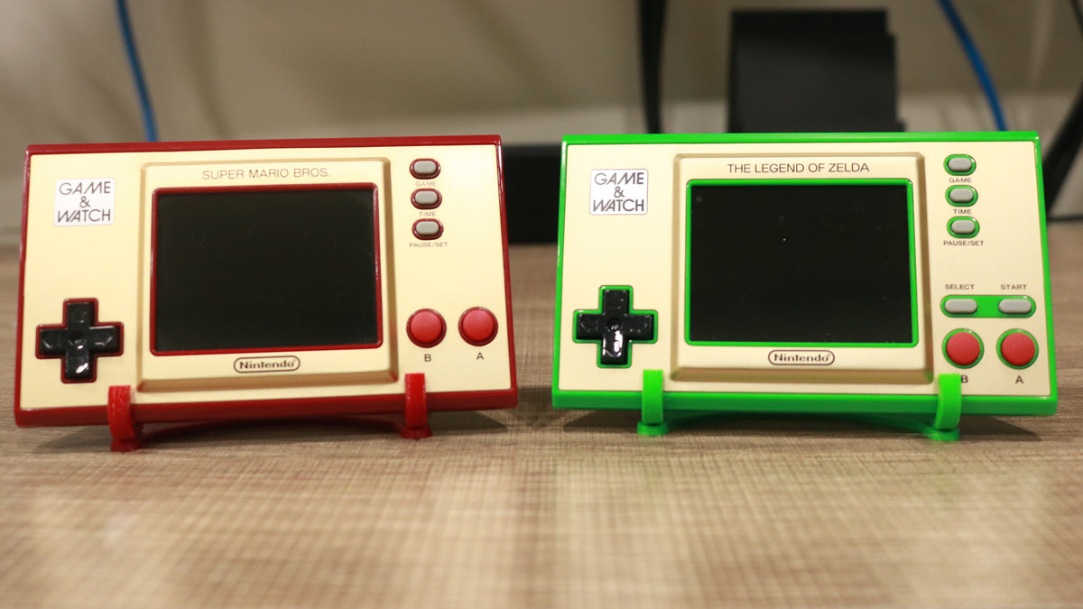 Minimalist Display Stand for Nintendo Game and Watch