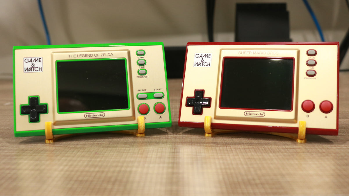 Minimalist Display Stand for Nintendo Game and Watch