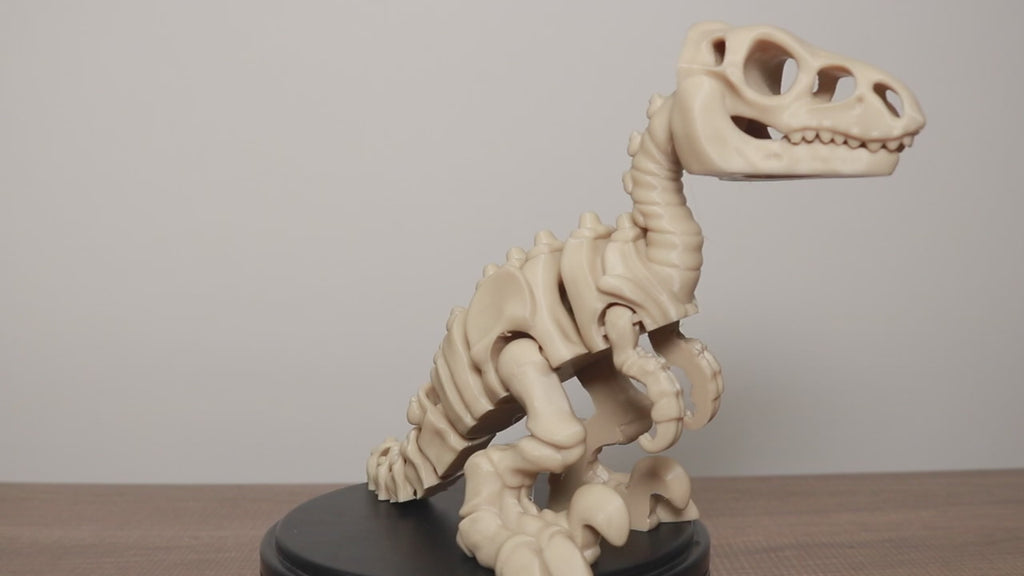 Articulated Velociraptor Figurine